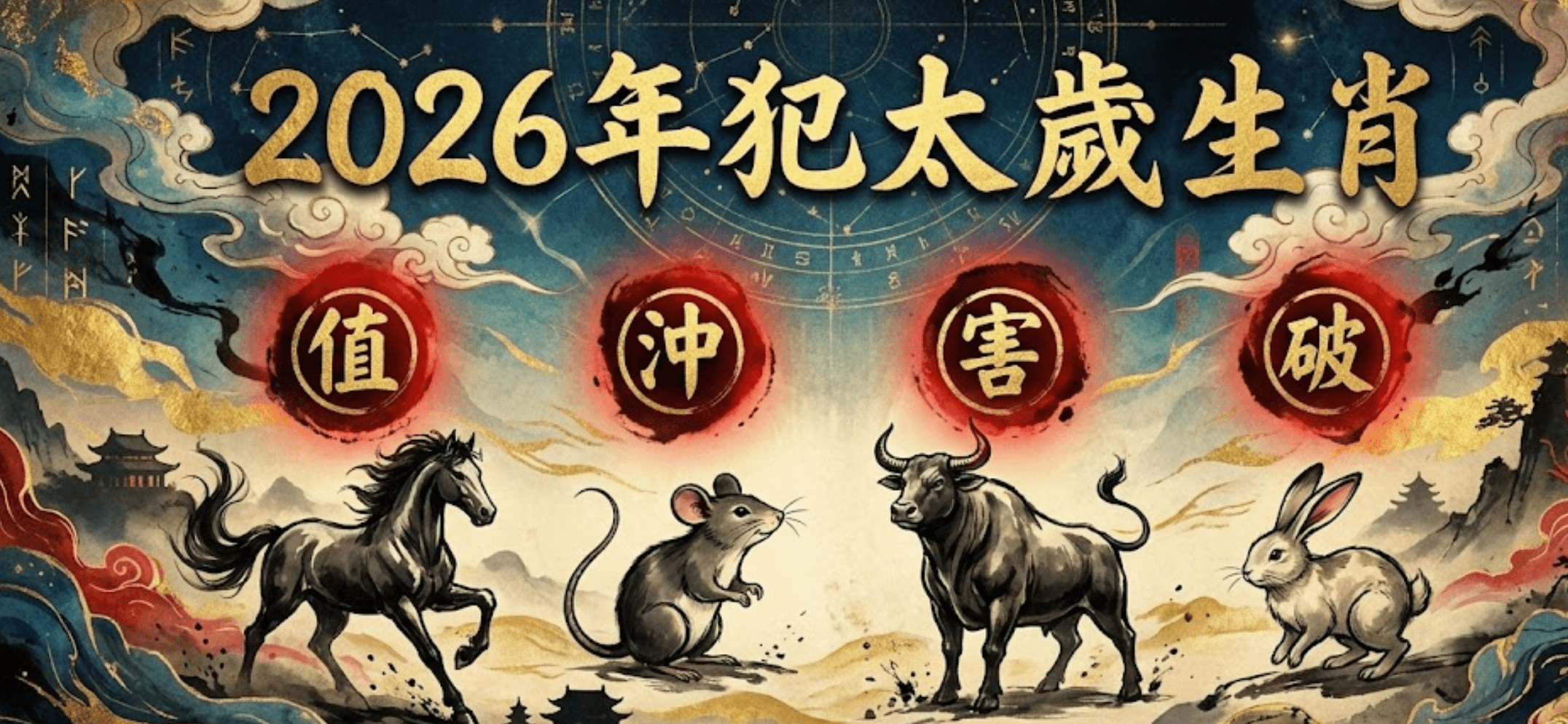 2026年化太歲-犯太歲生肖